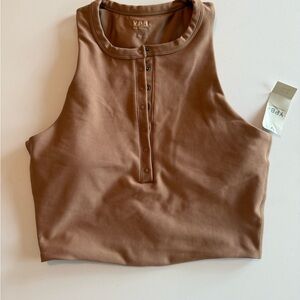 Abercrombie & Fitch Light Brown Tank Top